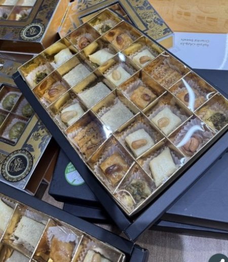 حلويات شرقية مشكل صحي دايت بدون سكر وزنه 500 غرام