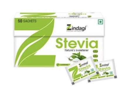 سكر ستيفيا Stevia العضوي العلبة فيها 50 كيس