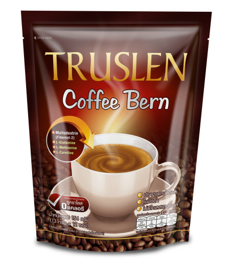 كوفي بيرن خاصة للتنحيف والجمال نسكافية Truslen coffee Bern خالية من السكر والكوليسترول، ومنخفضة الدهون ومصممة لدعم صحة الجسم وانقاص الوزن و زيادة النشاط فيها 12 كيس وزنه 156 غرام
