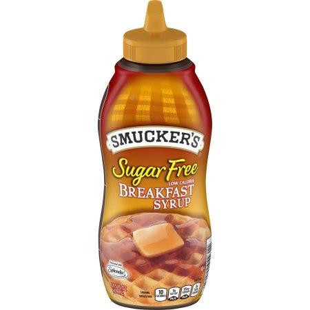 سيروب طعم الاصلي الاورجينال breakfast syrup خالي من السكر ومنخفض السعرات الحرارية من Smucker's وزنه 429 غرام